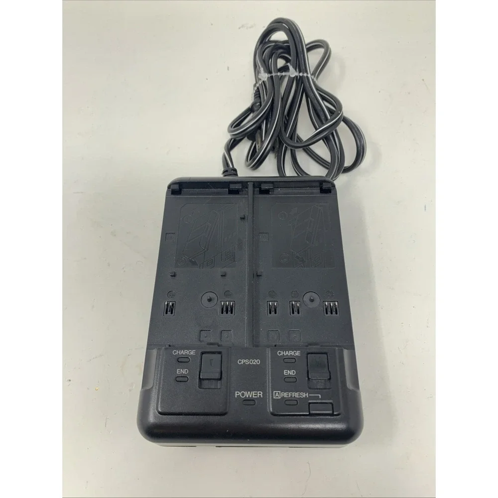 Thomson Electronics Dual Camcorder Adapter Battery Charger CPS 020 DC 8.5V 1.6A